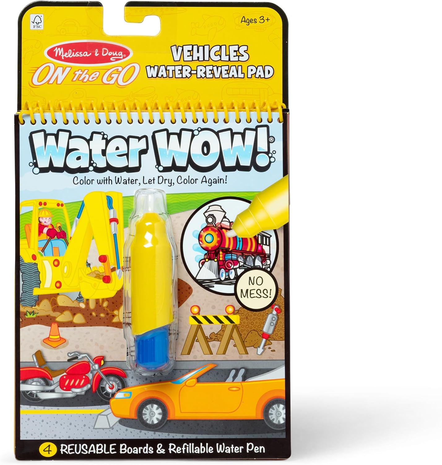 Melissa & Doug Water Wow activity pad with water pen.